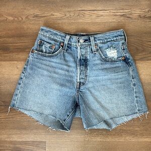 Levi's Blue Jean Shorts for Women